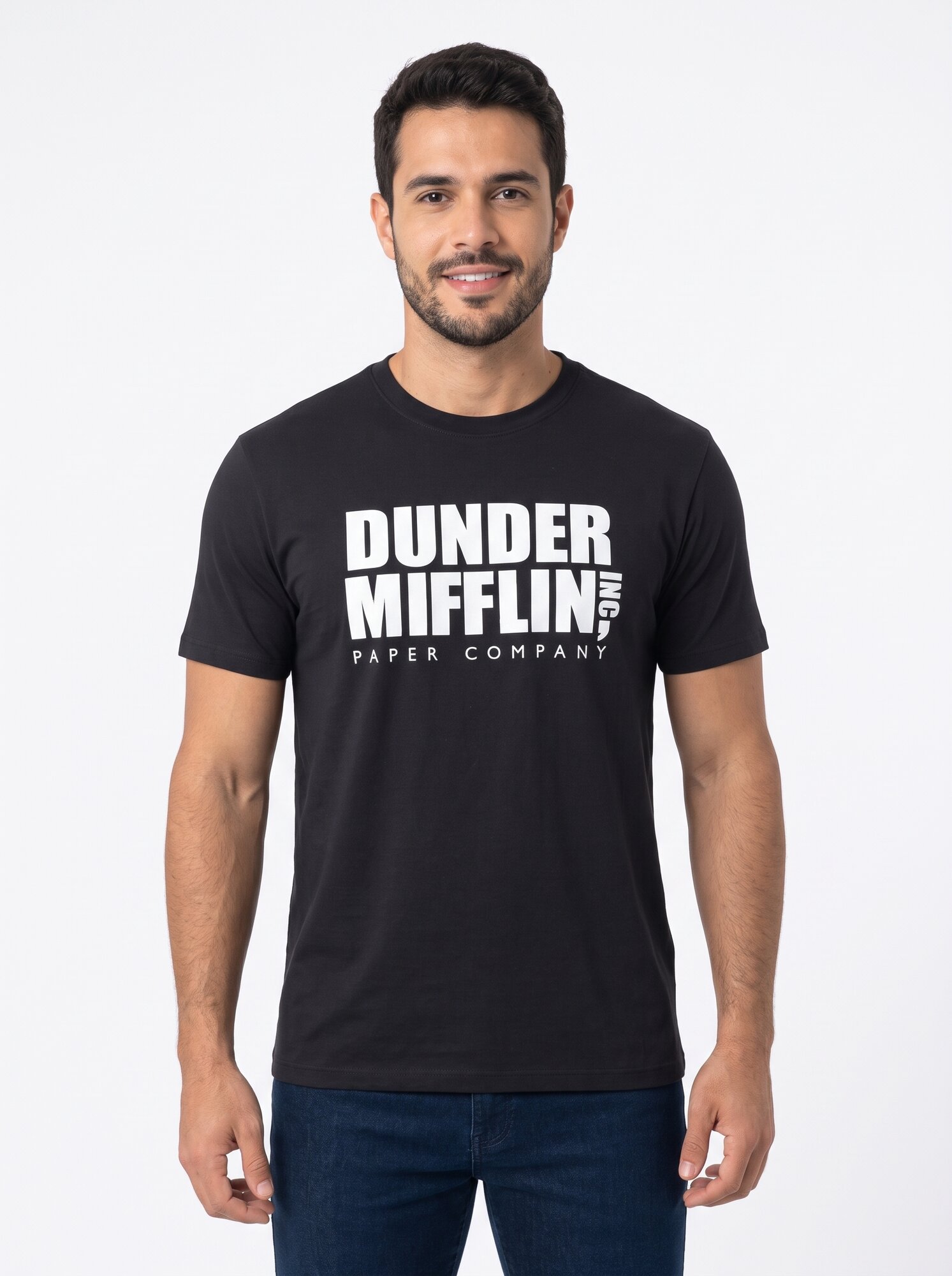 Camiseta The Office Dunder Mifflin Masculina 100% Algodão